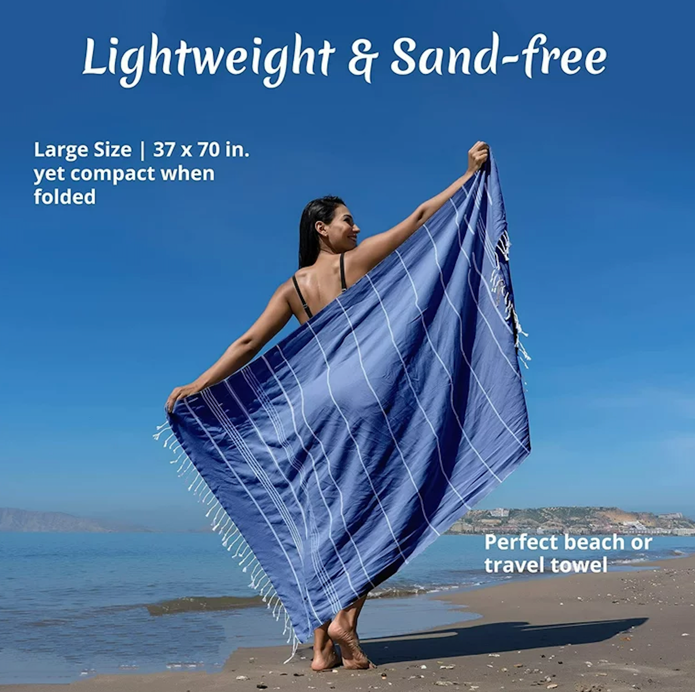 Coastal Turkish Towels Beach Towel